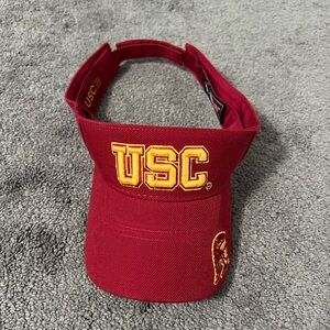 USC Red Visor Hat